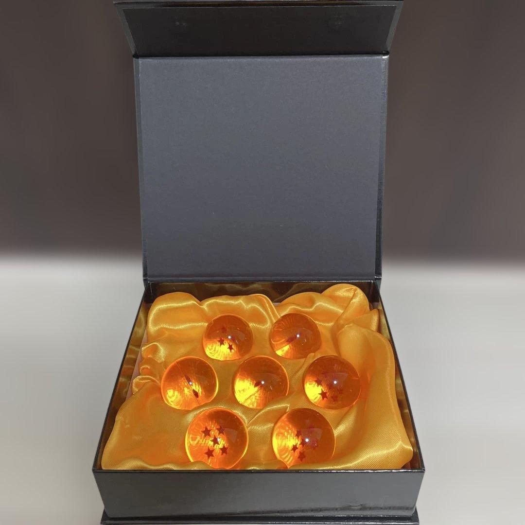 ドラゴンボール 神龍星球 七星球 7個セット 景品 レプリカ 黒箱入り