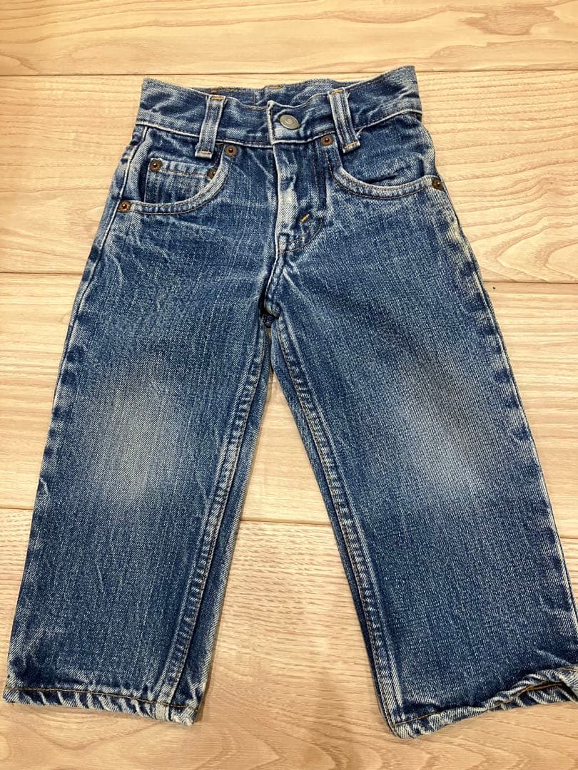 60s70s Levi's 302キッズ ヴィンテージ　検)66前期　501xx 60's〜70's LEVI'S 302-0017 BIGE KIDS SIZE 60年代 70年代 リーバイス
