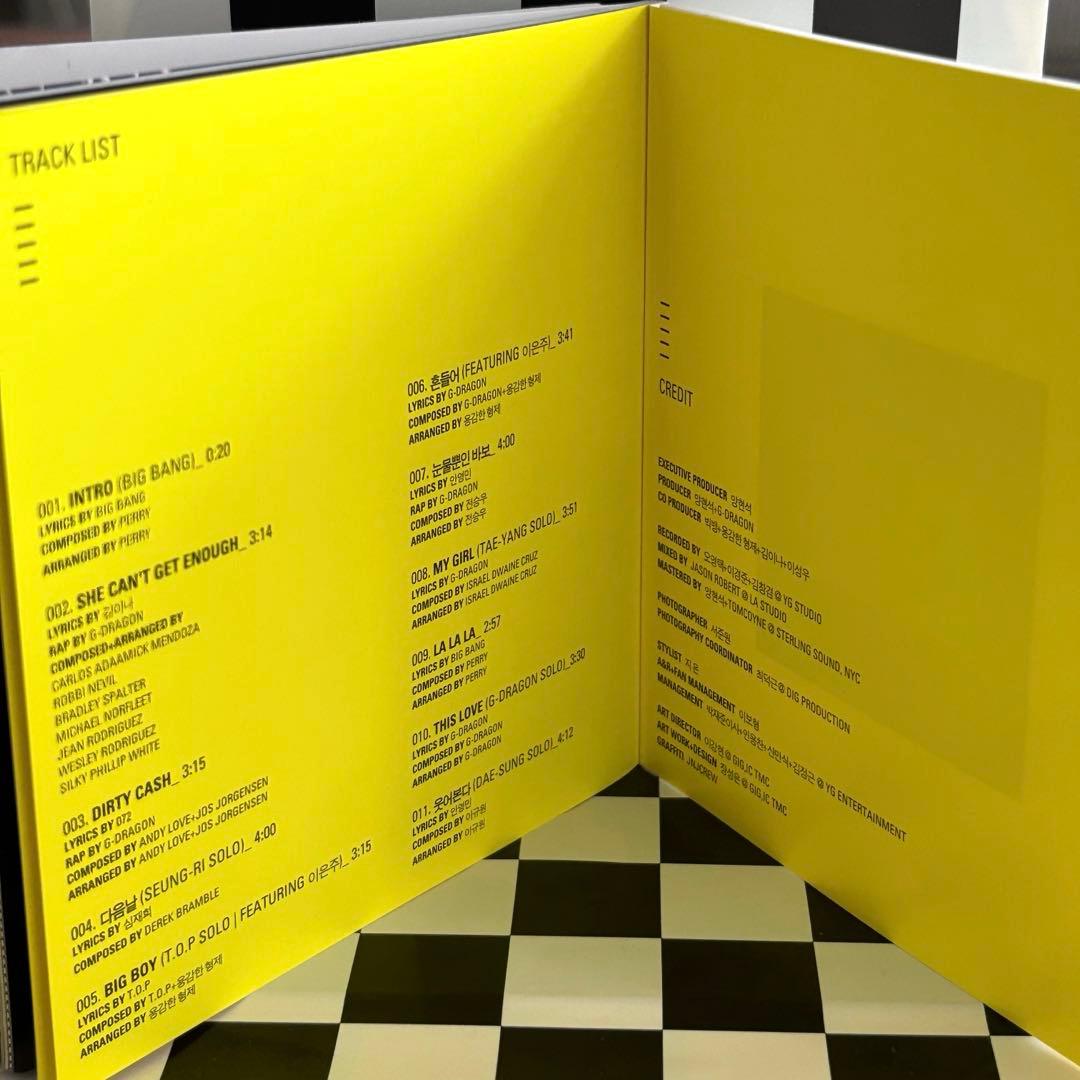 《希少》⭐︎BIGBANG⭐︎VOL.1 CD＊SINCE 2007【韓国】