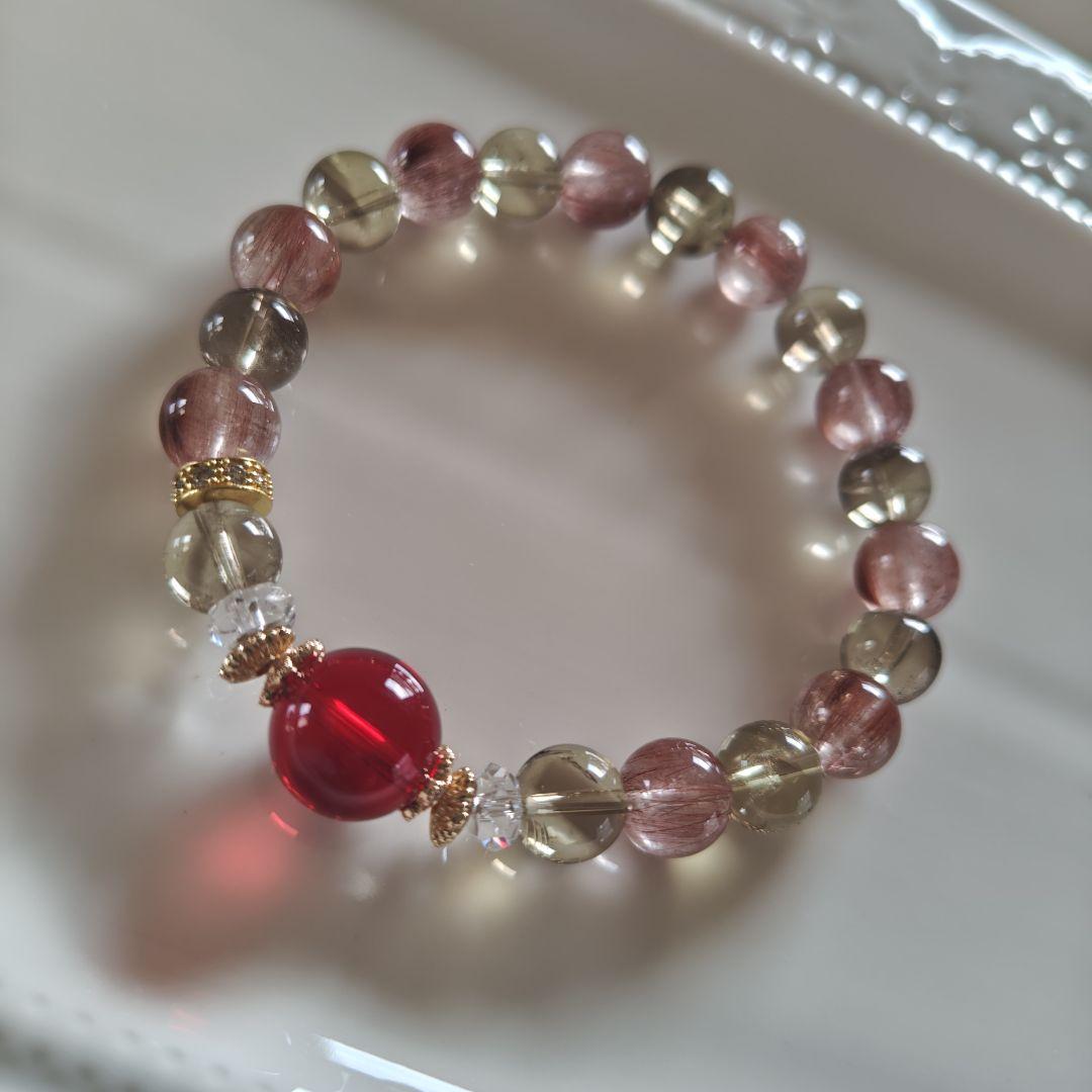 おまとめ専用です♡新作♡レッドルチル、スモーキーシトリン、練りレッドアンバー LINDOR リンツ リンドール チョコ 詰め合わせ レッド 600g 4種類 約48