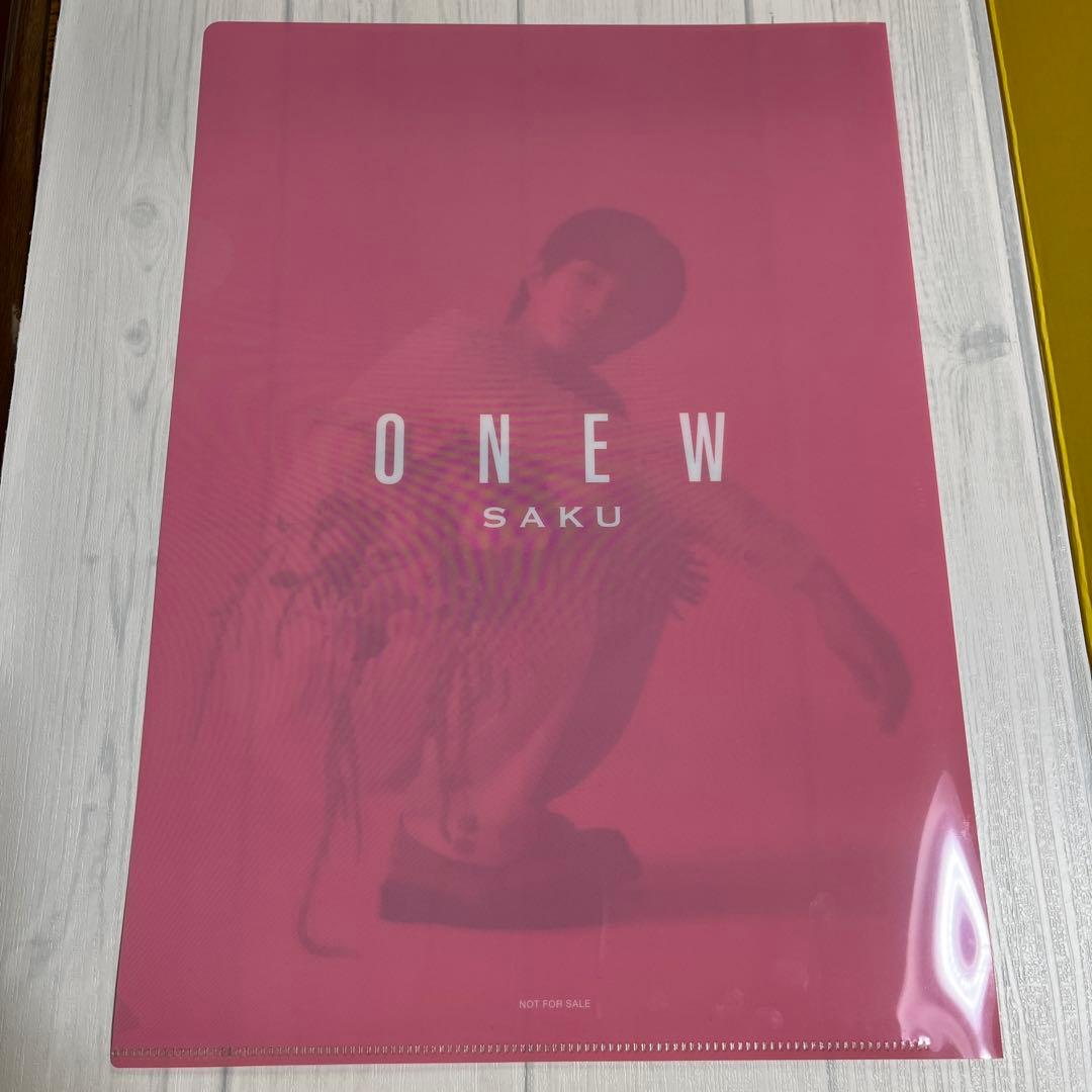 ONEW オニュ SAKU アルバム 購入特典 HMV Ver. クリアファイル - メルカリ
