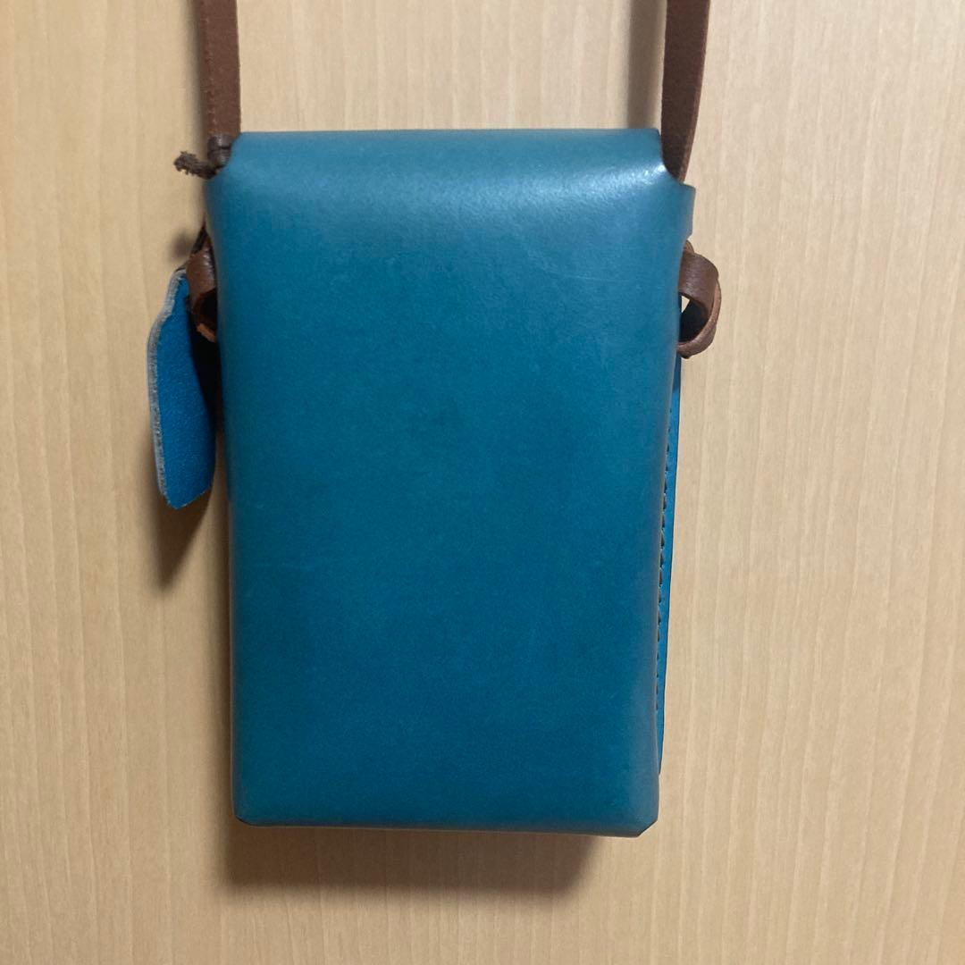 Herz セルリアンブルー サポーネポシェット ショルダーバッグ - メルカリ