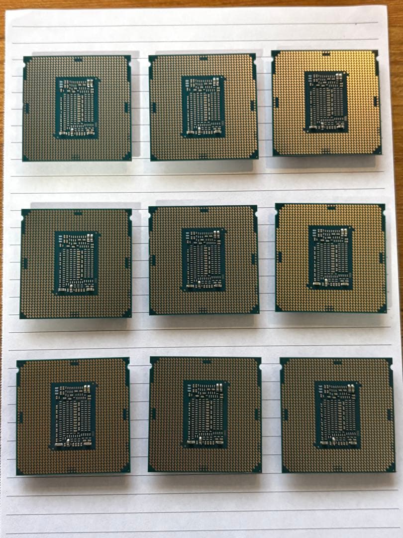 intel core i5-8500T 9個セット