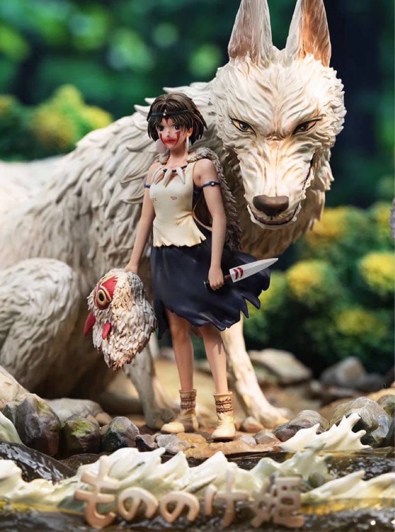 新品】値下げ最終‼️もののけ姫 ジブリ フィギュア ガレージキット