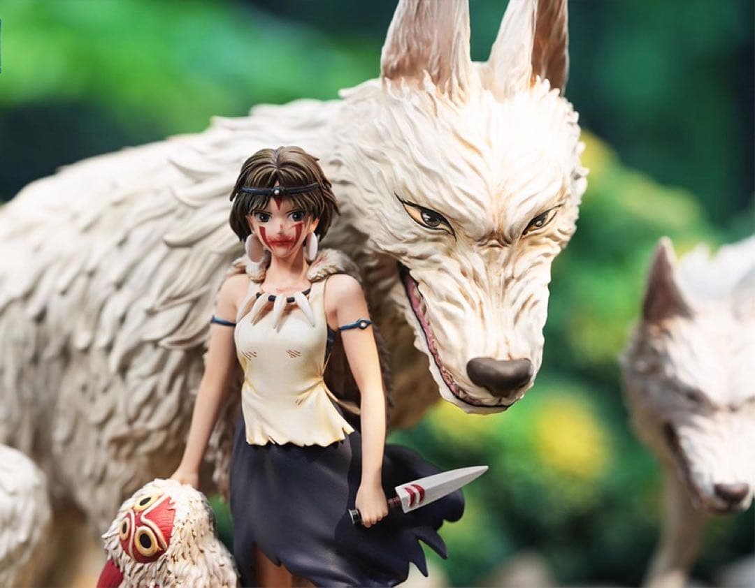 新品】値下げ最終‼️もののけ姫 ジブリ フィギュア ガレージキット