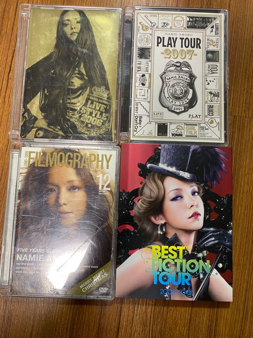 Namie Amuro DVD4枚セット 安室奈美恵 ライブ DVD 4枚セット (初回盤) - メルカリ