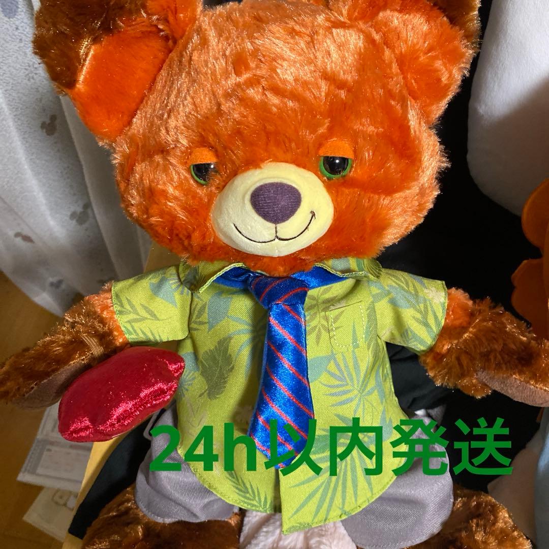 お顔厳選！ディズニーストア ユニベア ニック ぬいぐるみ - メルカリ