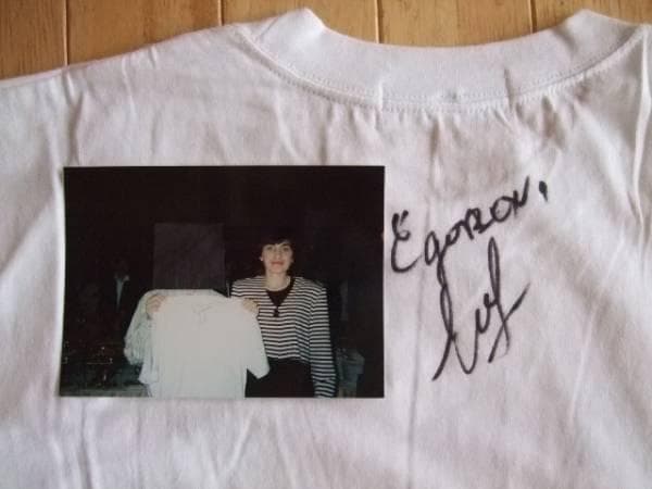 ロサ・モタ ワレンティナ・ミハイロヴナ・エゴロワ 直筆 Tシャツ