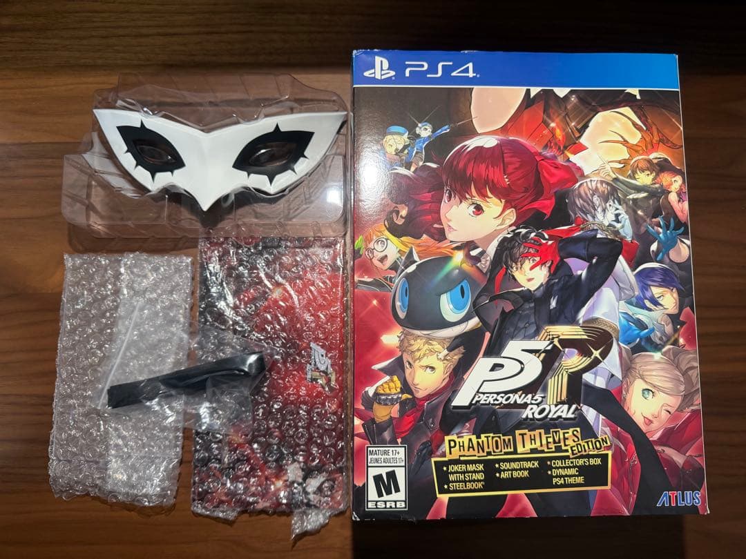 美品】ペルソナ5ロイヤル 海外限定版 特典 ジョーカー マスク - メルカリ