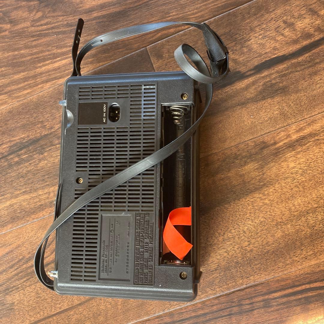 レトロ National Panasonic RF-1105 3バンド ラジオ - メルカリ