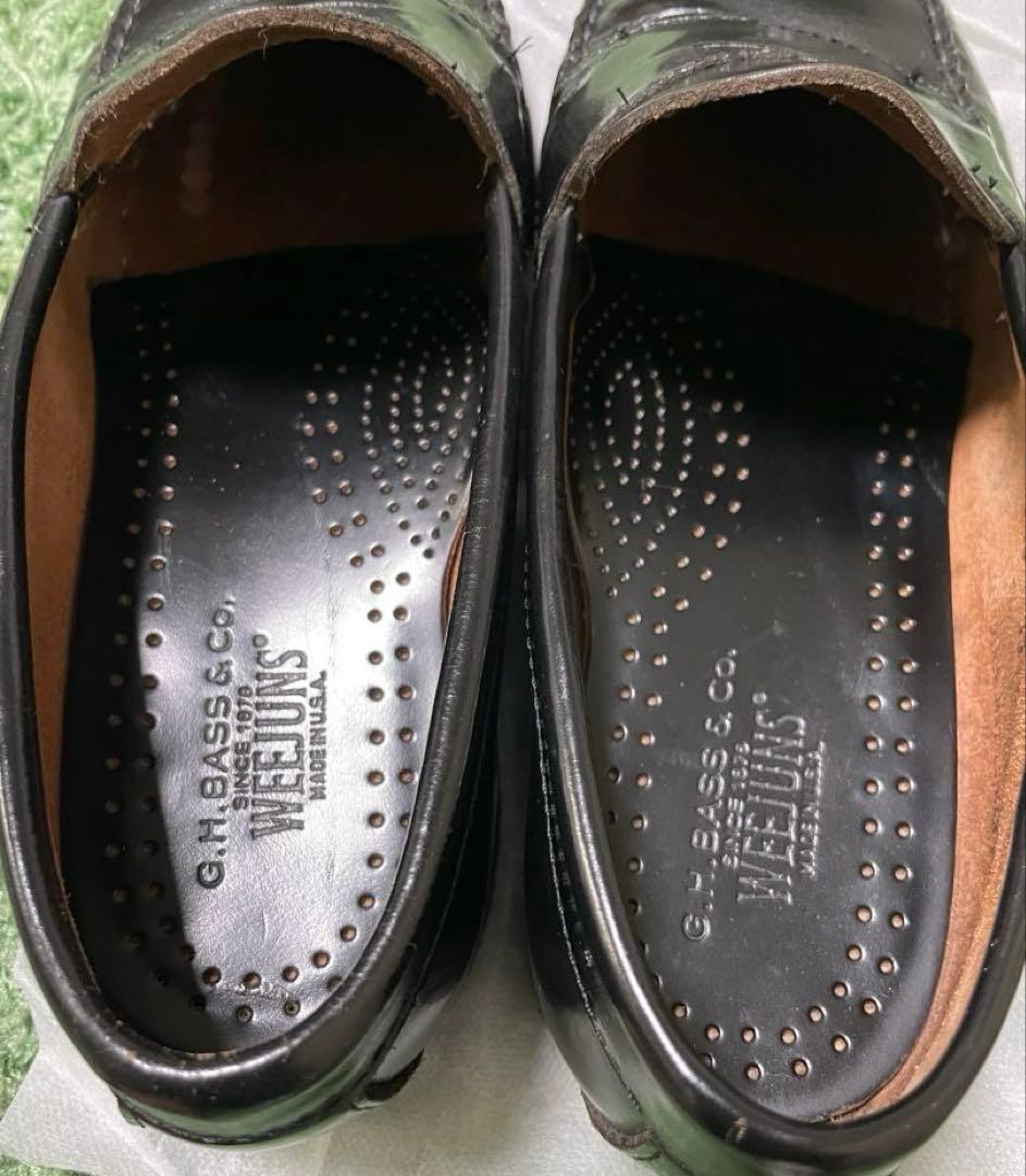 G.H.BASS &CO WEEJUNS ローファーUSA製　7 1/2