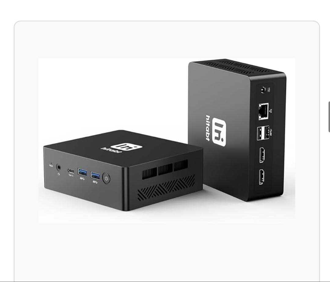 【hitabt M30AミニPC CPU N100 16GB+512GB】 楽天市場】Hitabt ミニPC M30A 最新第12世代インテルAlder Lake N100