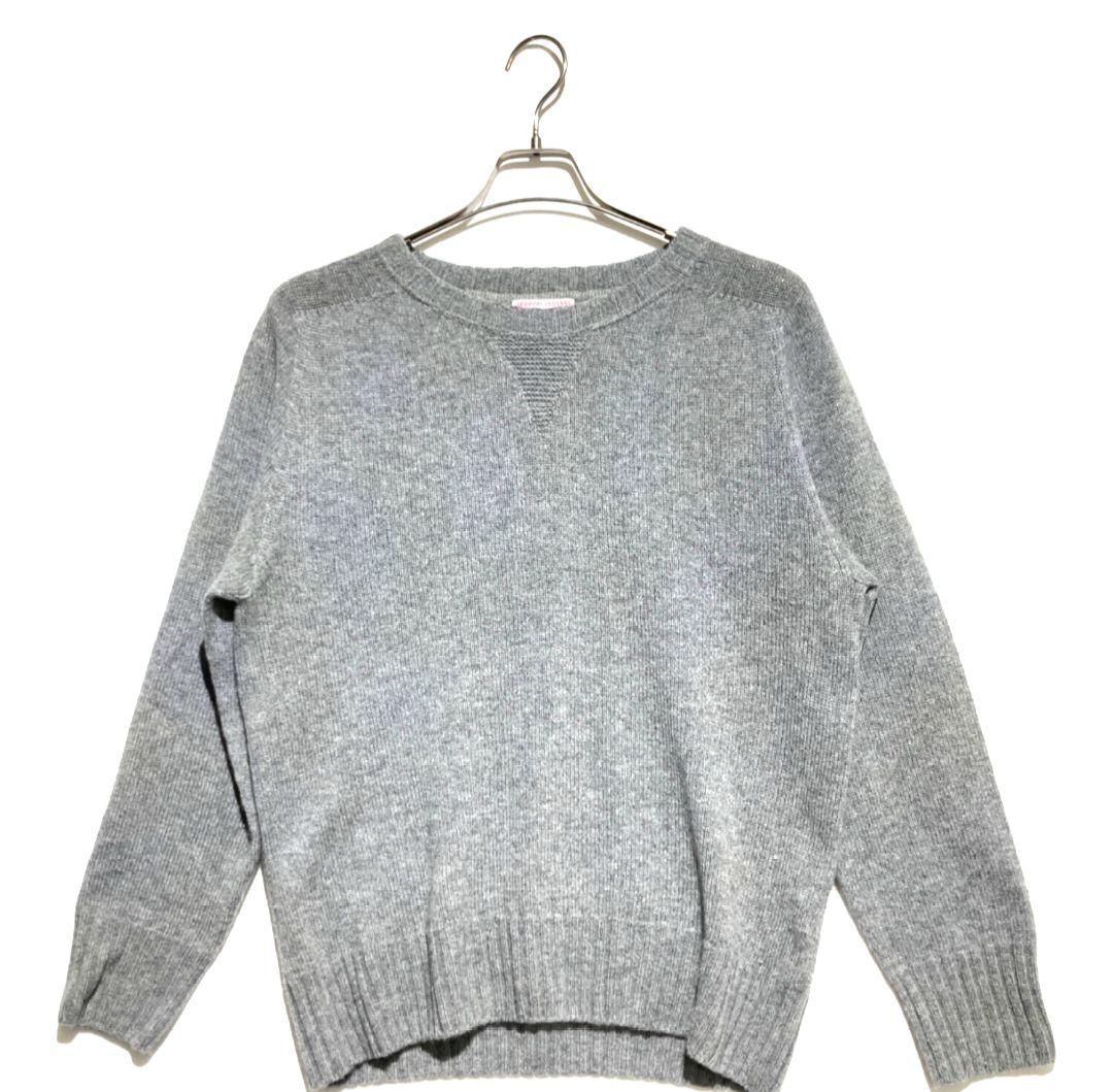 Boys Market 別注ガゼット付きカシミアクルーネックセーター 商品一覧 :: Boys Market Original Cashmere crew-neck knit with gusset