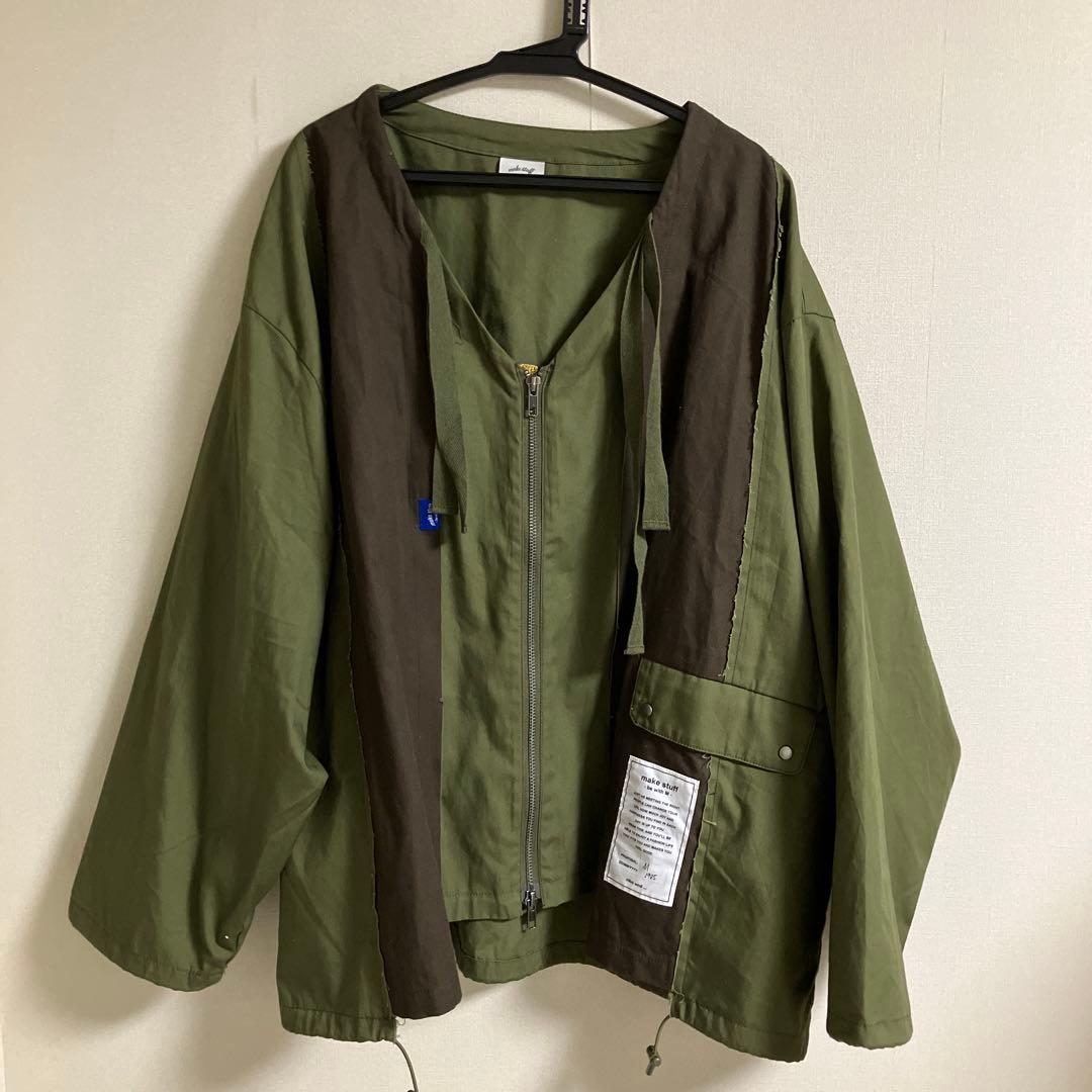 新品ニコアンド[be with M]Misayoミリリメイクジャケットカーキ - メルカリ