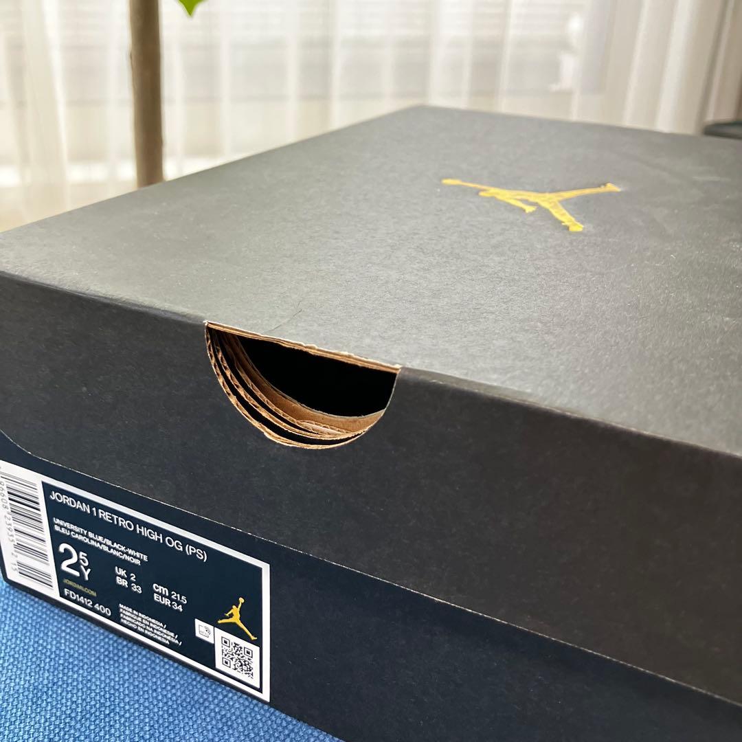 Air Jordan 1 エアジョーダン1 ハイ UNCトゥ 21.5cm