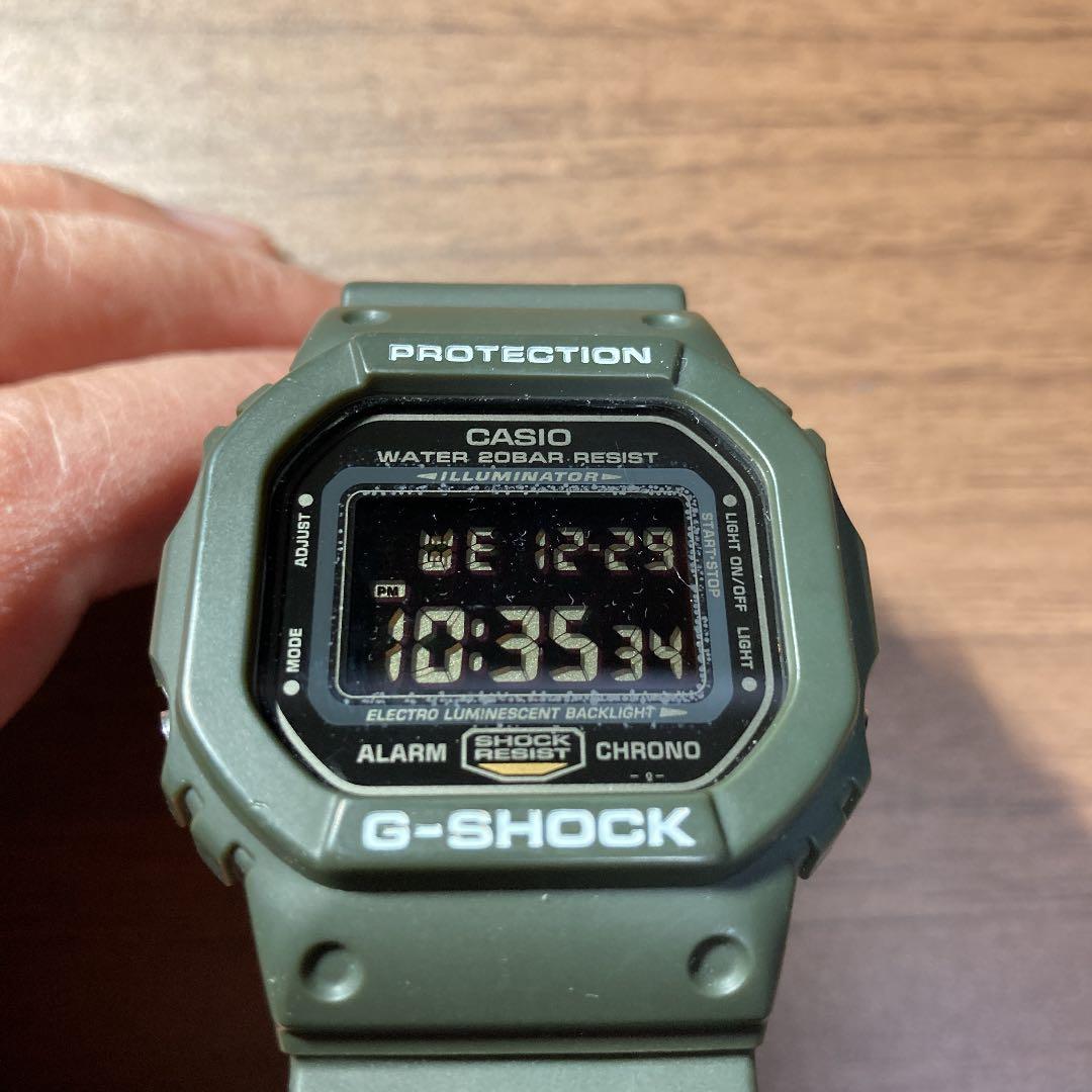 CASIO G-SHOCK キムタク HERO DW-5600FS モスグリーン - メルカリ