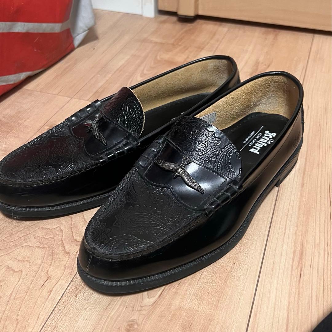 ケンフォード ペイズリーローファー アクセサリー付き 箱あり - メルカリ