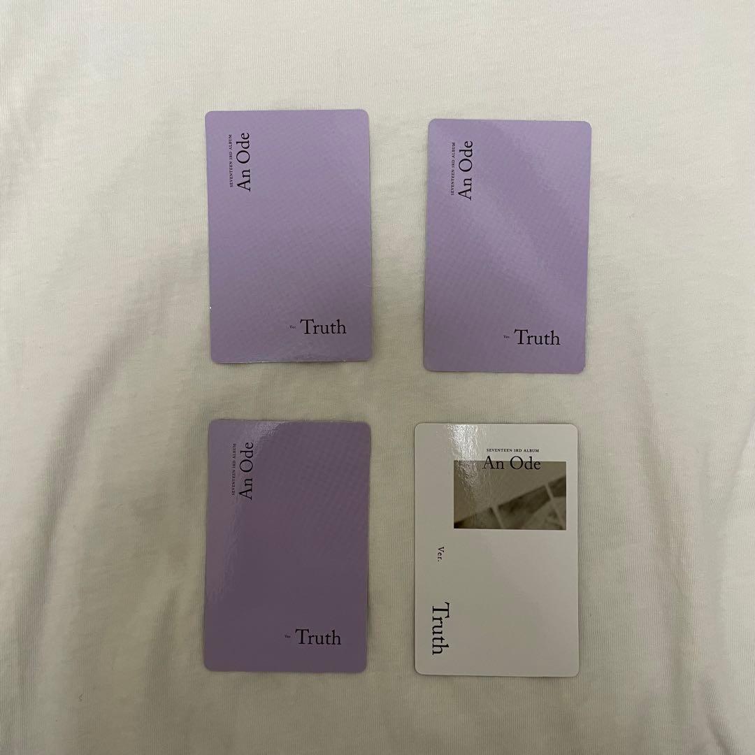 SEVENTEEN トレカ バラ売り an ode - メルカリ