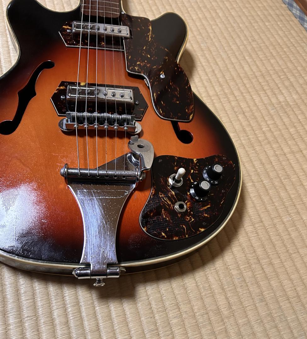 Lake フルアコギター ジャンク