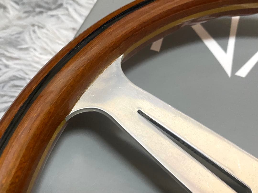 【NARDI Classic】36.5Φ ウッドステアリング　ナルディ
