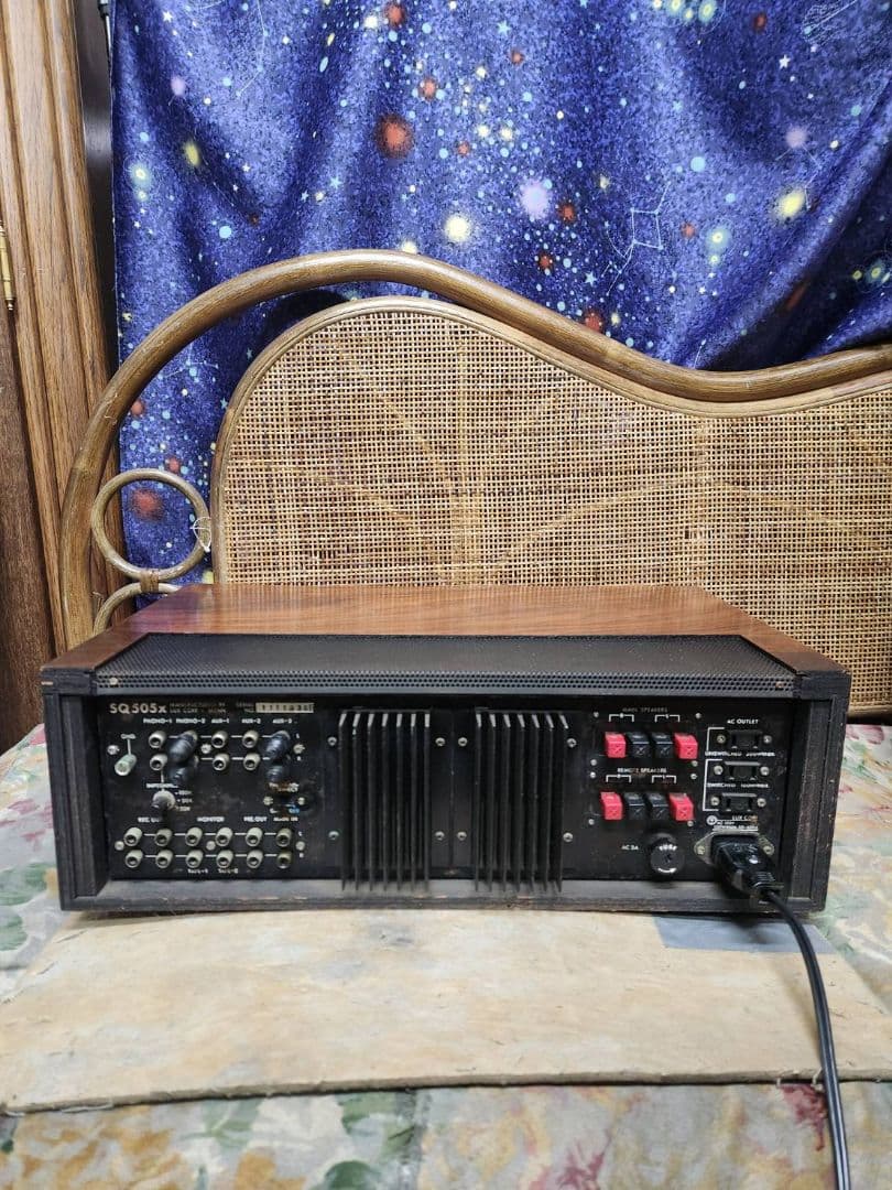 奇跡極上超美品！フルレストア！LUXMANプリメインアンプSQ-505X - メルカリ