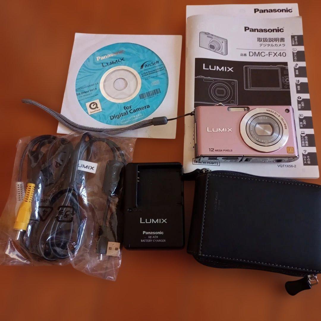 Panasonic DMC-FX40 コンパクトデジタルカメラ 概要 デジタルカメラ DMC-FX40 | LUMIX（ルミックス） ミラーレス一眼