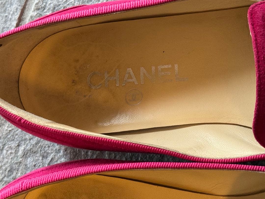 トラベル様専用！シャネル CHANEL ココマーク ローファースエード