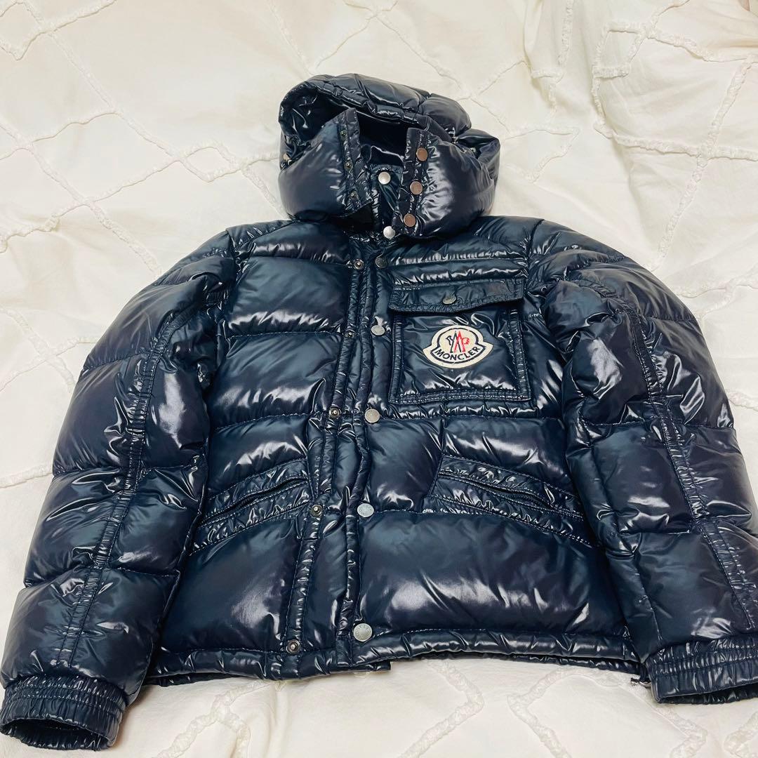 MONCLER K2 00サイズ ダウンジャケット 紺色 - メルカリ