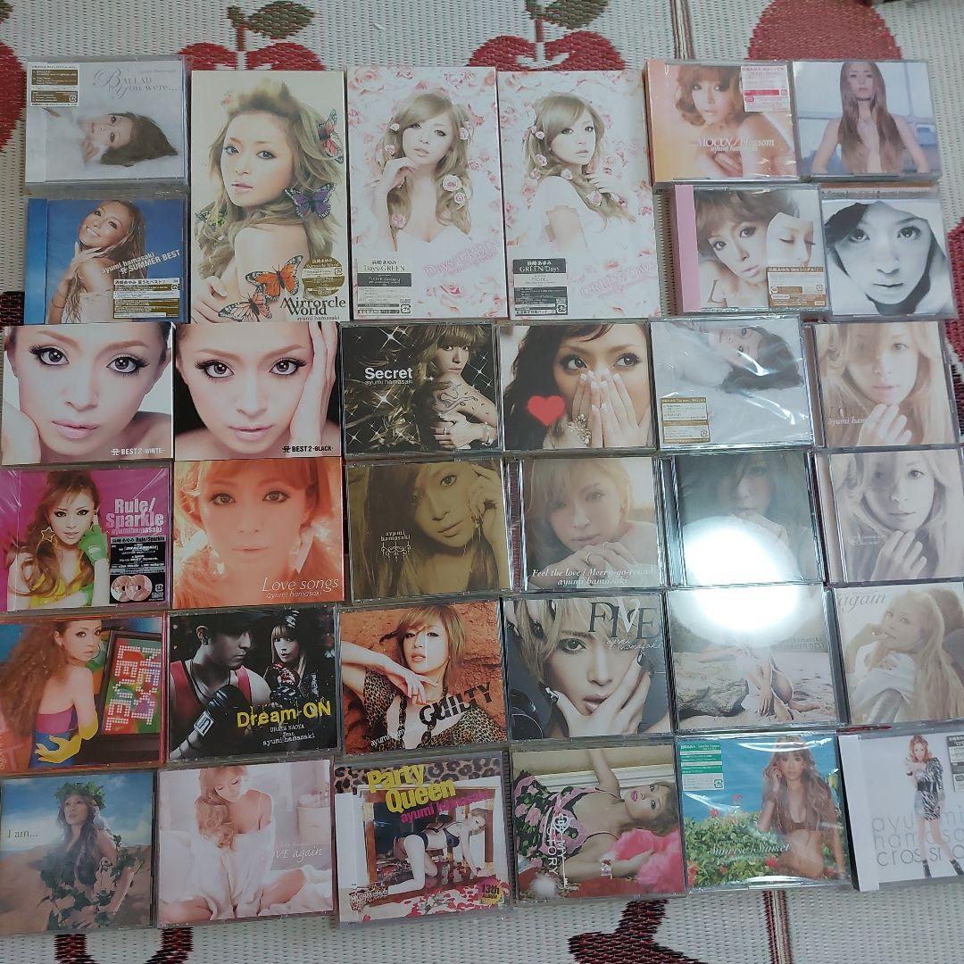 浜崎あゆみ アルバム シングルCD まとめ売り DVD付き - メルカリ