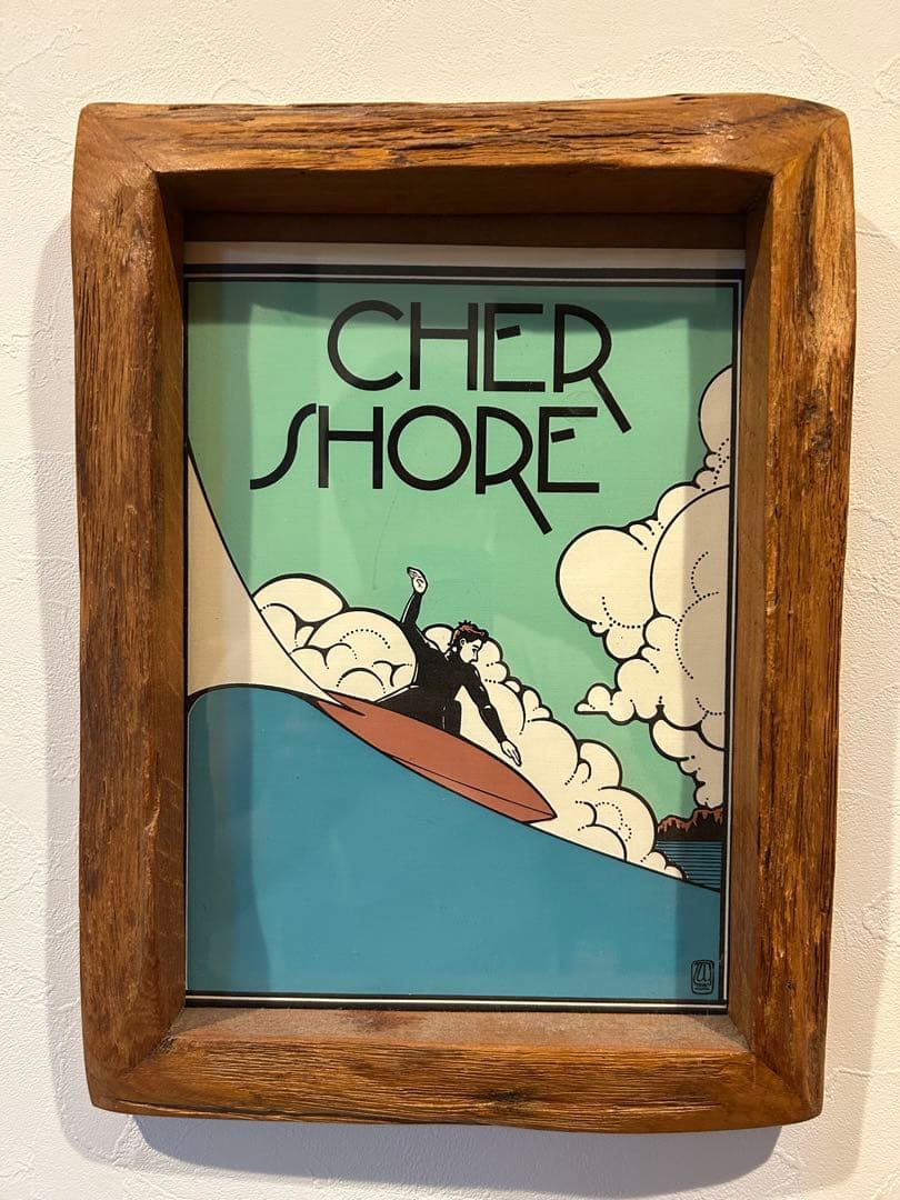 タイラーウォーレンCHER SHORE 限定版アート 16/60 サーフアート タイラーウォーレンが描く絵のポスター買ってみた[サーフィン絵画