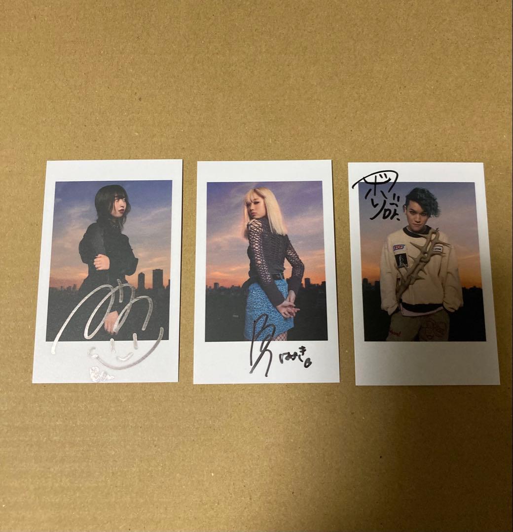 ブランデー戦記 蓮月 みのり ボリ 直筆サイン入りチェキ風カード