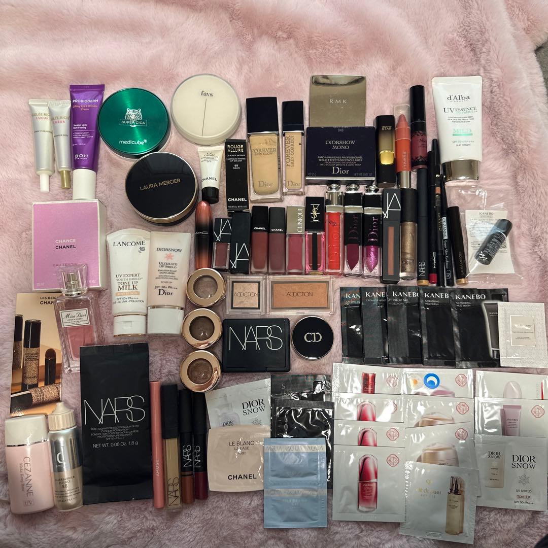 シャネル ディオール NARS ランコム ローラ カネボウ その他まとめ売り CHANEL・NARS・LANCOME・Dior・YVES SAINT LAURENT BEAUTE・Visée