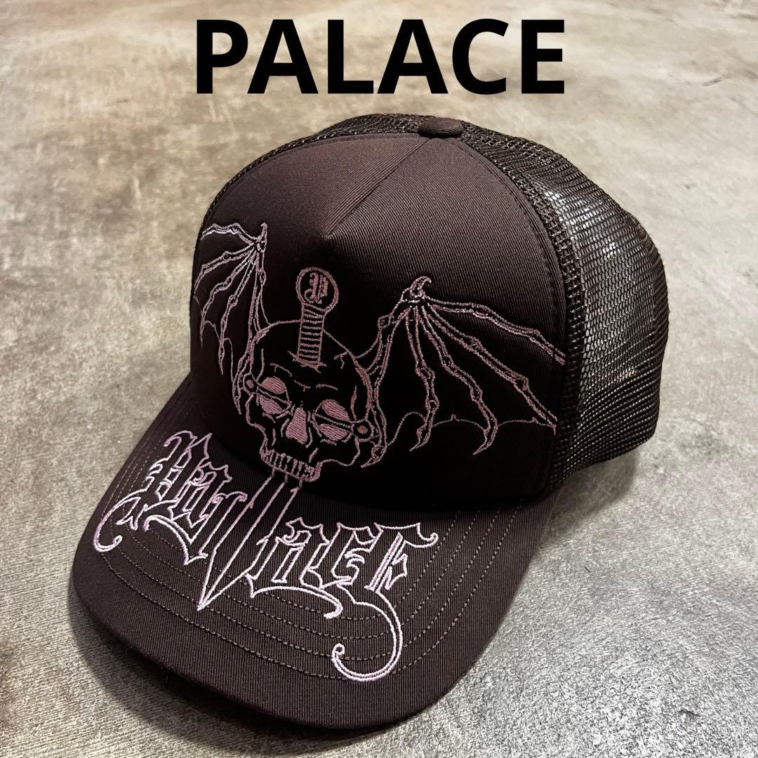 PALACE EVIL TRUCKER メッシュキャップ WINGSPIN EVIL PALACE TRUCKER FOX メッシュキャップ トラッカー - メルカリ