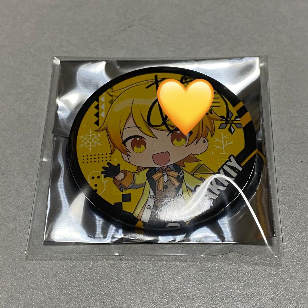 あっきぃ サイン入り缶バッジ - メルカリ