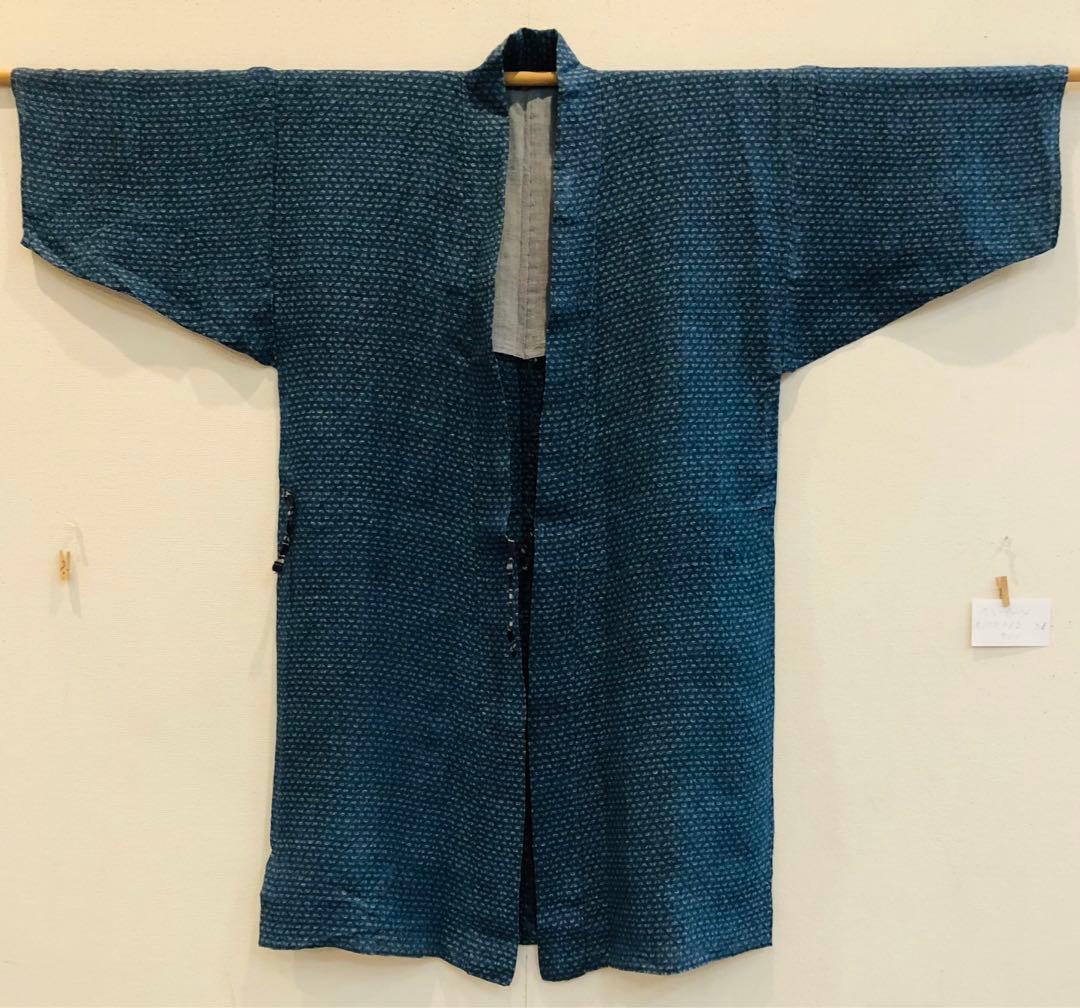 野良着 古着 藍染絣 麻能登上布 古布ボロ のら-144 - メルカリ