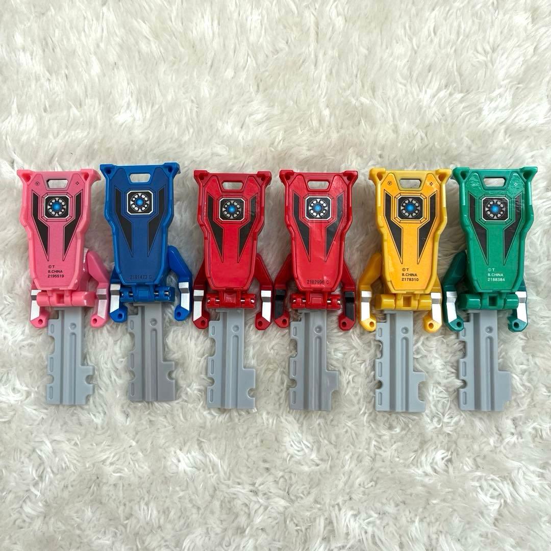 ゴーカイジャー レンジャーキー タイムレンジャー 6本セット - メルカリ