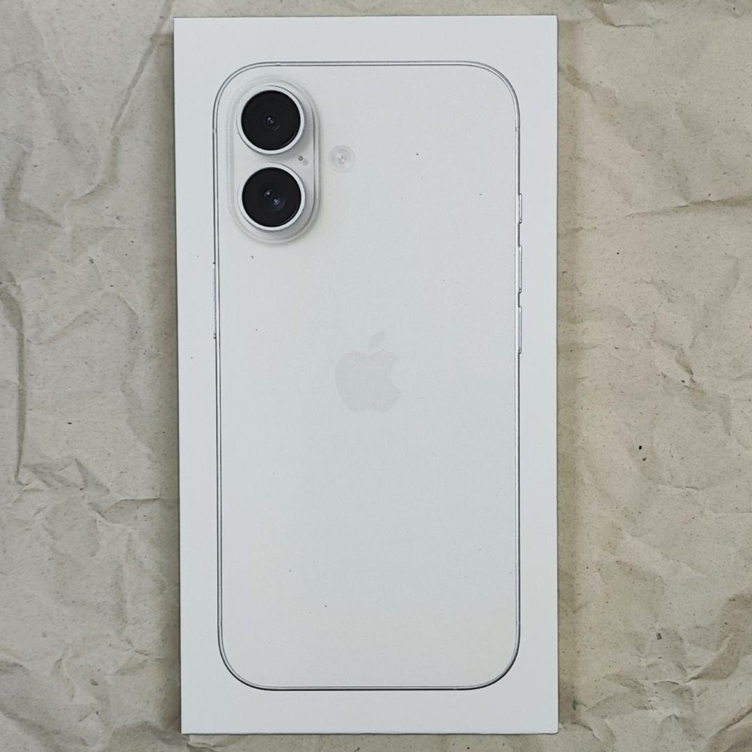 新品未開封品 iPhone 16 128GB ホワイト 本体 国内版SIMフリー - メルカリ