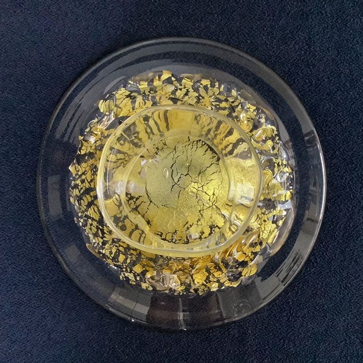 チビ様専用】宙吹ガラス「壱谷 旭 作」金彩 プレート(共箱) - メルカリ