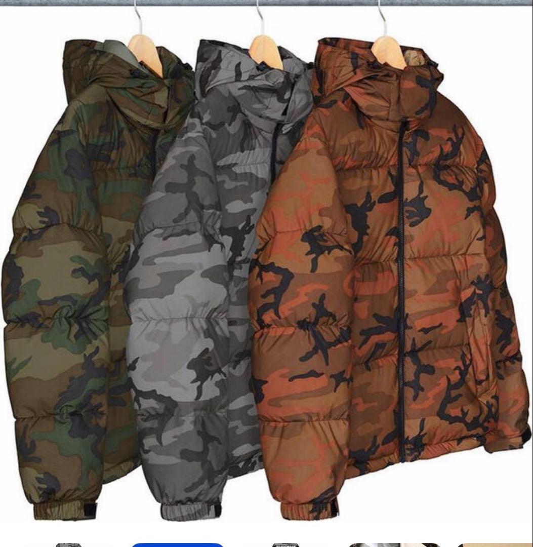 デットストックSupreme スノーカモ 迷彩 ダウンジャケット - メルカリ