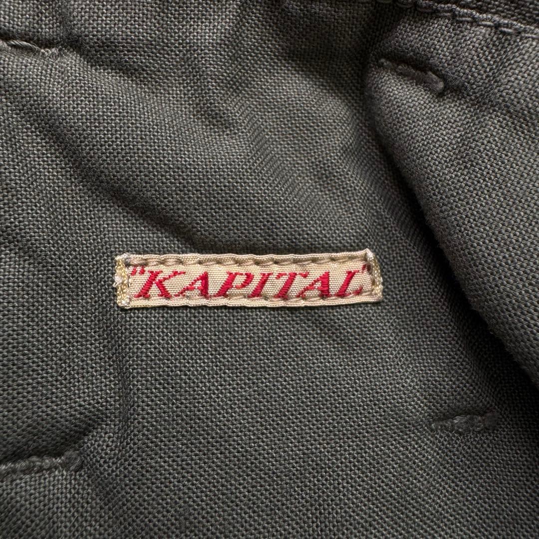 美品】KAPITALキャピタル 日本製 リネンコットンアミッシュパンツ0