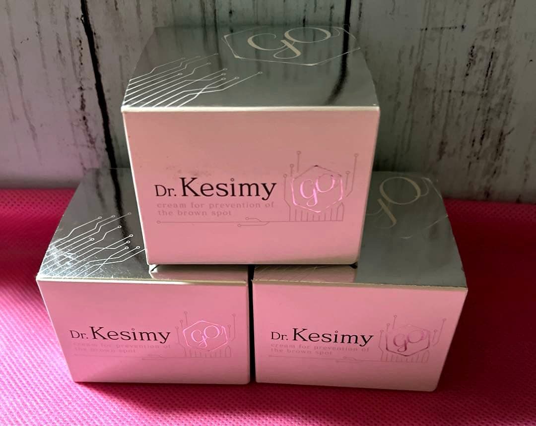 Dr.Kesimy go G.O 薬用シミ・そばかすケアクリーム 3個セット FACEE-青成堂
