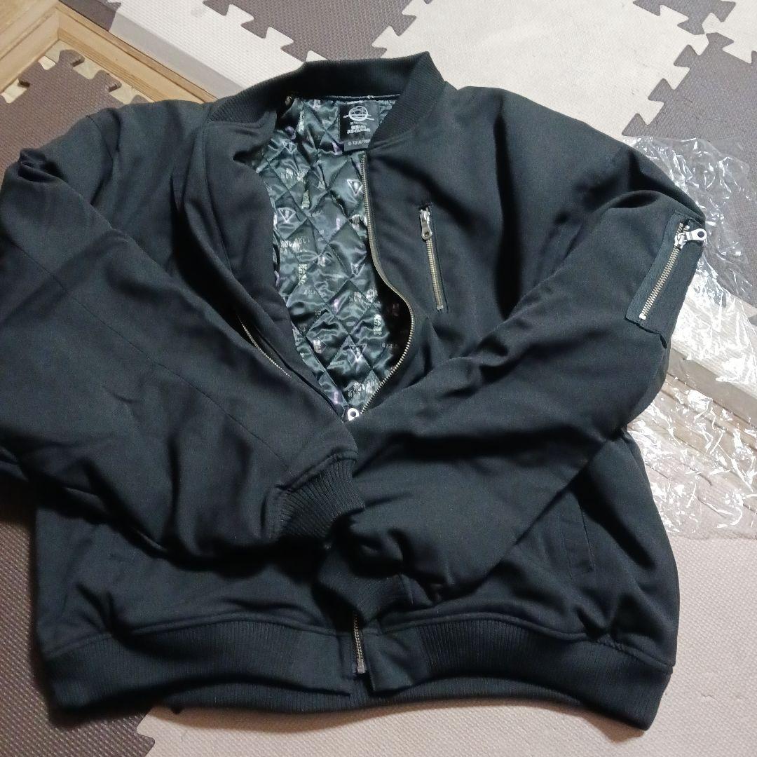 SPYAIR MOMIKEN MITSUTSUKI 裏地総柄ボンバージャケット