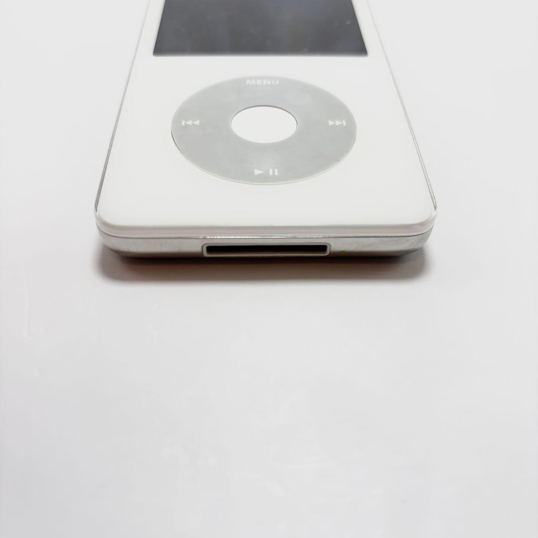 Apple iPod 30GB ホワイト MA002J 箱付き - メルカリ