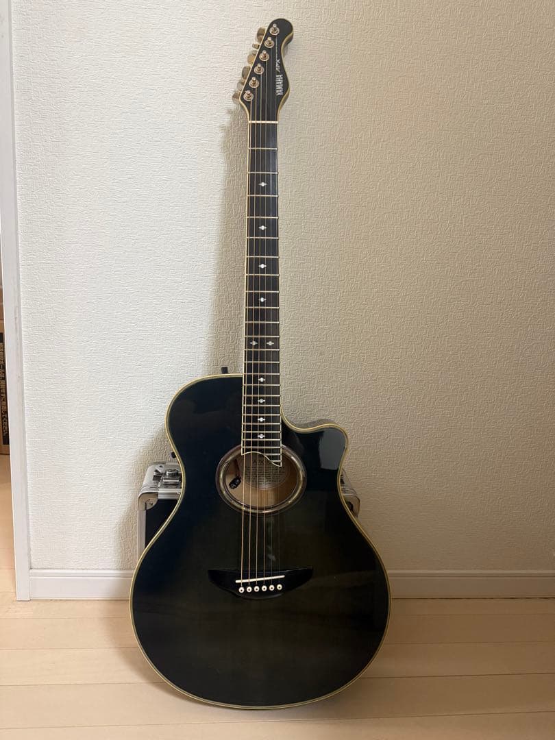 YAMAHA APX-10S ブラックアコースティックギター 長渕剛 Yahoo!オークション - YAMAHA APX-10S 長渕剛モデル ヤマハ エレアコ