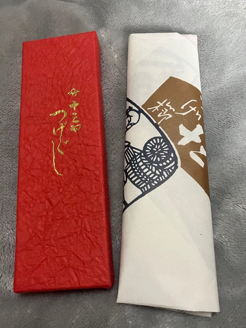 十三や　つげ櫛　16.5cm