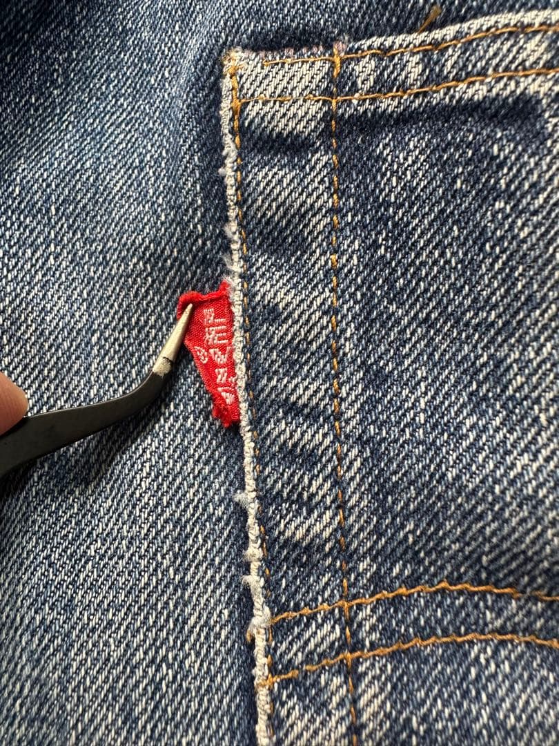 Levi's 501 BIGE後期 W88cm オリジナル 本物 - メルカリ