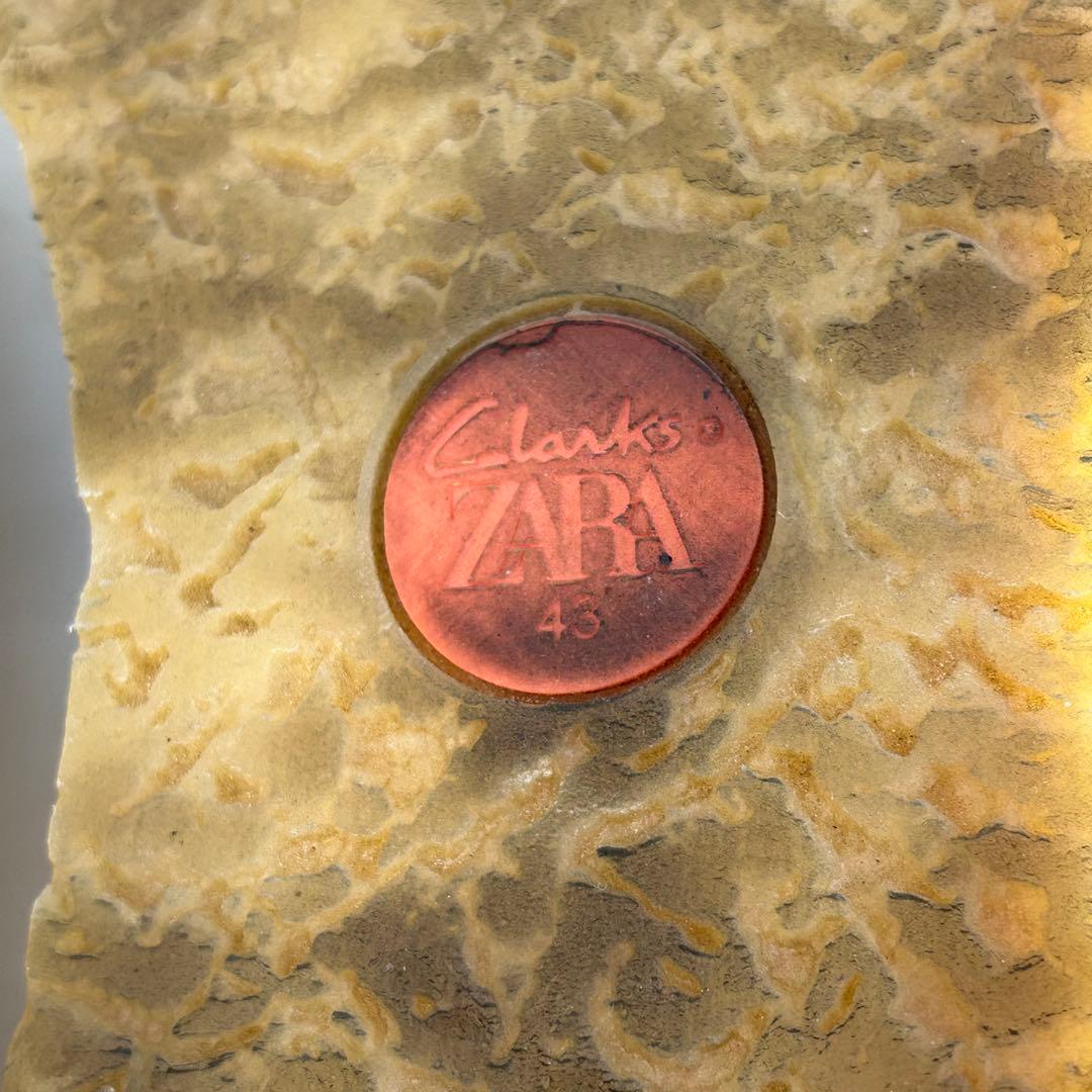 極美品 激レア】Clarks × ZARA ワラビー ハラコ 定3.5万 43