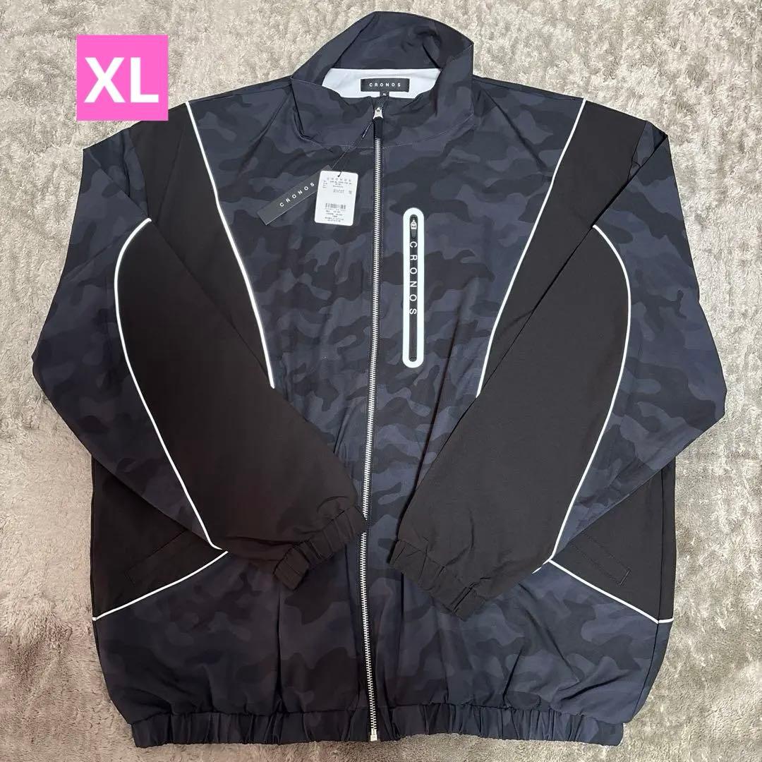 CRONOS ブラックカモ ナイロンジャケット XL CRONOS ブラックカモ ナイロンジャケット XL CRONOS EDGE ZIP STAND