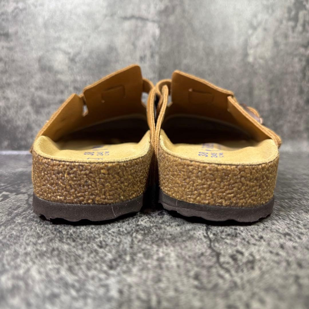 【試着程度】ビルケンシュトック ボストン サボサンダル 38 24.5cm