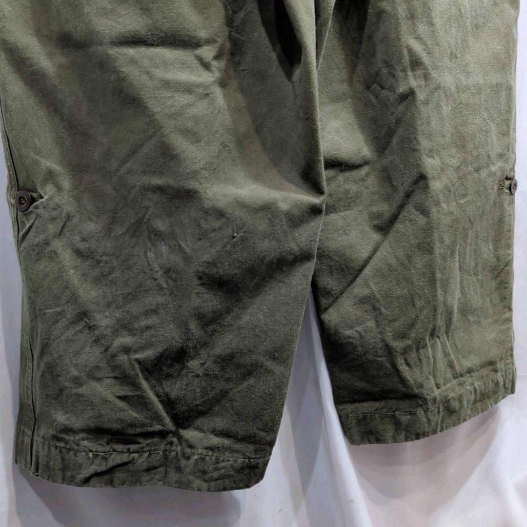 50s 1959年 オランダ軍 ダブルフェイス カーゴパンツ 78×80 - メルカリ